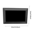 Jungdeepe Cloud Photo Frame 10.1 Inch WIFI Digital Photo Frame Smart