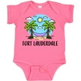 thumbnail image 3 of Inktastic Summer Vacation in Fort Lauderdale Boys or Girls Baby Bodysuit, 3 of 5