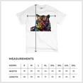 thumbnail image 5 of Tee Hunt Dean Russo Colorful Siberian Tiger T-Shirt Wild Big Cat Men's Tee, White, X-Large, 5 of 5