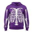 thumbnail image 3 of KHONTS Boys Girls Skeleton Halloween Sweatshirt Hoodie Sweater Plus Size Clothes,Size 3-13 Years, 3 of 3