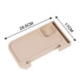thumbnail image 4 of Camping Chair Side Table Clip On Side Table Cup Lounger Tray For Hiking Chairs Portable Outdoor Camping Supplies Khaki Fangkenuo, 4 of 7