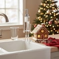 thumbnail image 3 of Injueey Jabón de manos navideño transparente con forma de cascanueces en botella con dosificador - Ideal para baño y cocina, para jabones y Juegos de accesorios de baño, 3 of 6