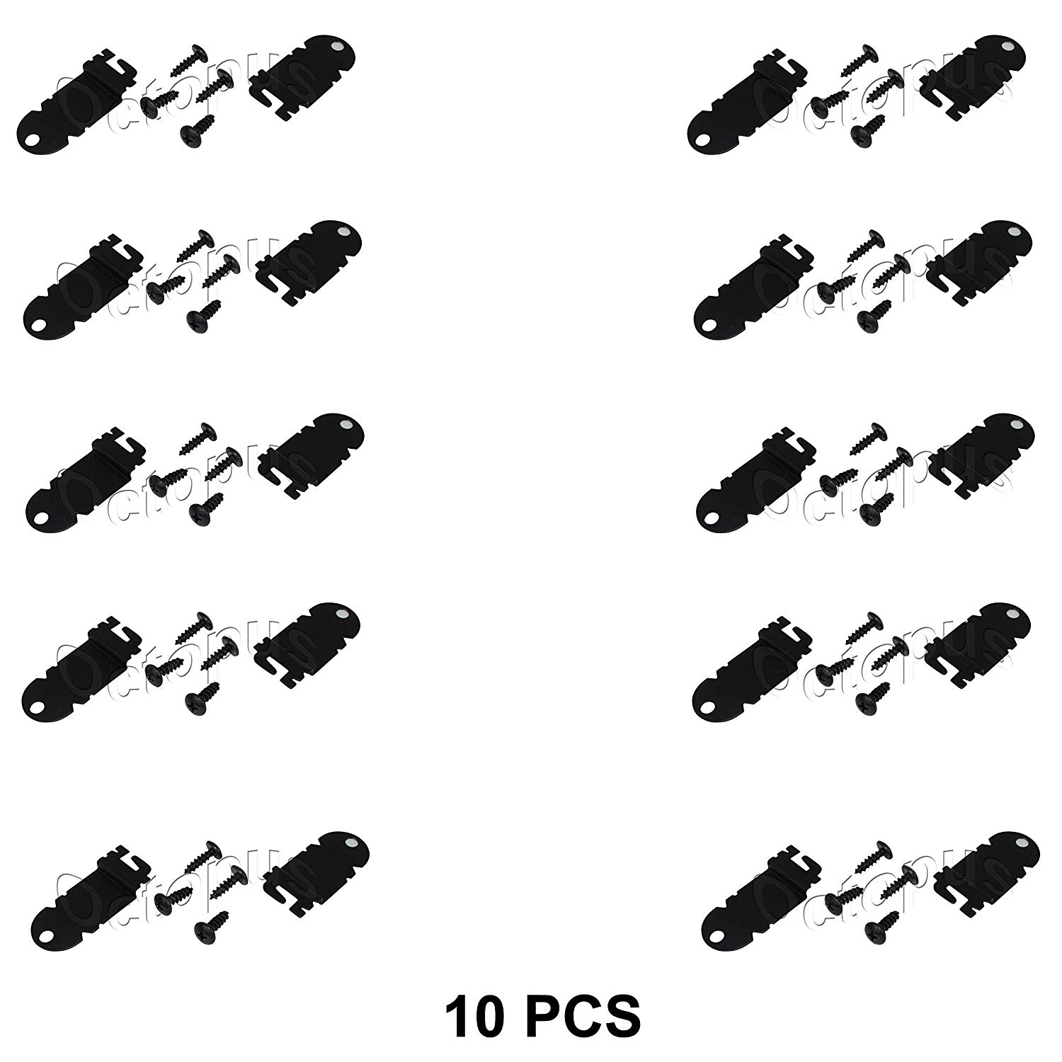10PCS Dishwasher Side Mount Kit for Whirlpool Kenmore 8212560