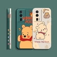 thumbnail image 5 of Case For Redmi K60E K60 K50 K40S K40 K30 9A 9 8A 8 10 Pro 4G 5G Colour Simple Liquid silicone Case Cute Winnie The Pooh, 5 of 5