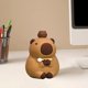 thumbnail image 1 of Capybara Toy Capybara Plushie Regalo de cumpleaños Simulación Animales Juguete para el escritorio del hogar, 1 of 5