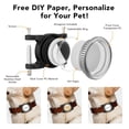 thumbnail image 3 of YUNOVA IPX8 Waterproof AirTag Dog Collar Holder, DIY Personalized Case, Compatible with Apple AirTag, Fits 0.8-1.06" Collars for Dog Cat, 3 of 7