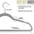 thumbnail image 3 of Velvet Hangers Clothes Heavy Duty Non Slip Hangers (30 & 50 Pack), 3 of 11