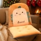 thumbnail image 4 of Cojín de asiento con expresión adorable, respaldo acolchado, cojín de poliéster, 4 of 6