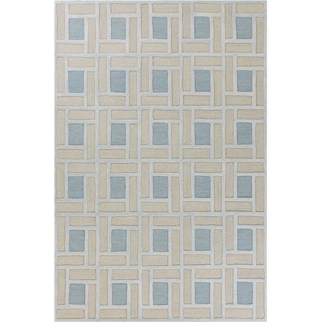 HomeRoots 352939 Tapis de Spa en Laine et Pierre Ponce 5 x 7 Pi