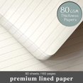 thumbnail image 3 of shiyou-A5 Spiral Notebook, [4 Pack] College Ruled Spiral Notebook, PP Hardcover Spiral Notebook Ruled Lined Journal Notebook Bulk, 80 Sheets / 160 Pages Spiral Bound Notebook 6.1"x 8.26", 3 of 4