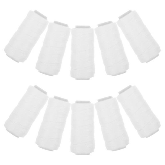 LEORX 10 Rolls Facial Threading Tool for Hair Removal Cotton Thread for Home Use