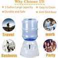 thumbnail image 4 of Automatic Dog Water Dispenser, 3 Gallon| 11L Gravity Automatic Pet Water Dispenser Station, Pet Waterer for Dogs and Cats, Large Capacity Water Feeder, 4 of 6