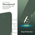 thumbnail image 3 of TUDIA LINNGrip Samsung Galaxy A14 4G/5G Case Enhanced Grip Shockproof Slim - Pine Green, 3 of 7