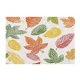 thumbnail image 2 of IAUYY Set of 2 Inch Bath Mat Thick Soft Plush Shower Mat TPR Backing Material Non Slip Bath Mats for Bathroom for Tub Shower Hotel A Painting Of Maple Leaves, 2 of 9