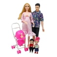 thumbnail image 1 of Juego de muñecas familiares Zulema Papá Embarazada Mamá Hijo Bebé Estilo1, 1 of 8