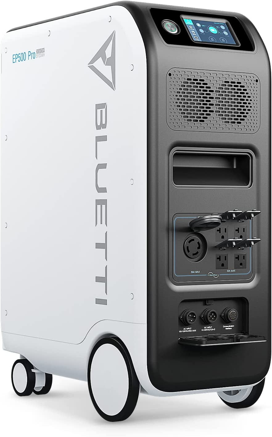 Bluetti Solar Power Station EP500Pro, 5100Wh Capacity Solar