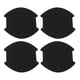 thumbnail image 1 of Calcomanía de Taza de Manija de Puerta de Coche 3D Universal de Unique Bargains Anti-rayones, Negro de Fibra de Carbono, 4 Pcs 99x100mm, 1 of 6