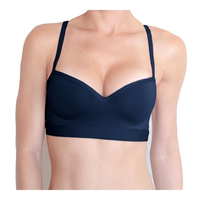 Brasier Marel Deportivo Liso Marino Talla 36B