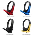 thumbnail image 5 of Seitruly Ajuste de auriculares con cable Micrófono Equipo de reproducción Auriculares Suministros para juegos Auriculares ajustables con Juegos de teclado y mouse para computadora Amarillo, 5 of 5