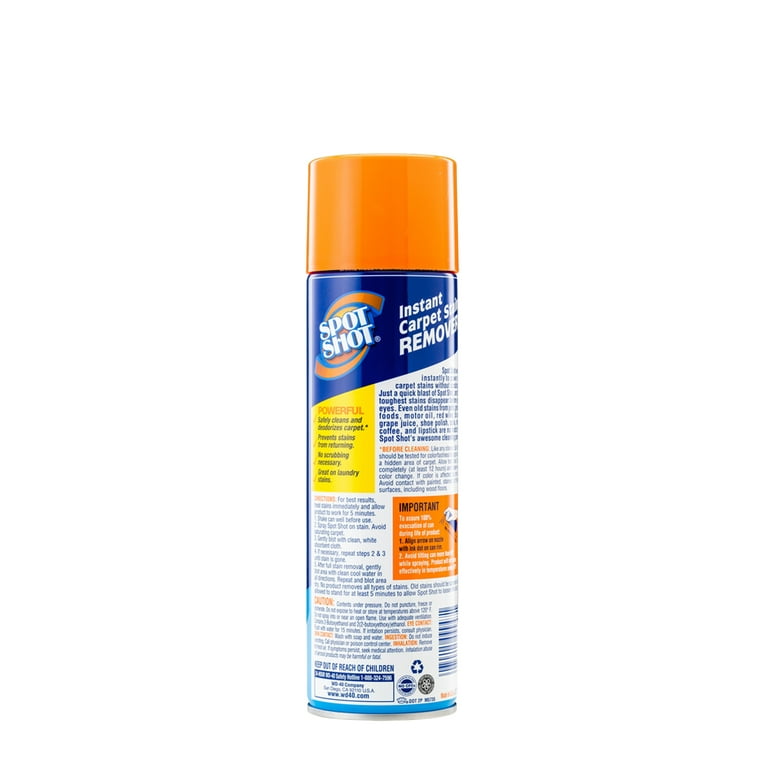 Spot Shot 21-oz Instant Carpet Stain Remover, Aerosol All-Purpose Cleaner Spot Shot 21-oz Instant Carpet Stain Remover, Aerosol All-Purpose Cleaner