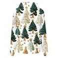 thumbnail image 6 of Oversized Hoodies for Women Plus Size Drawstring Christmas Graphic Print Loose Preppy Sweatshirt with Pocket, 6 of 6