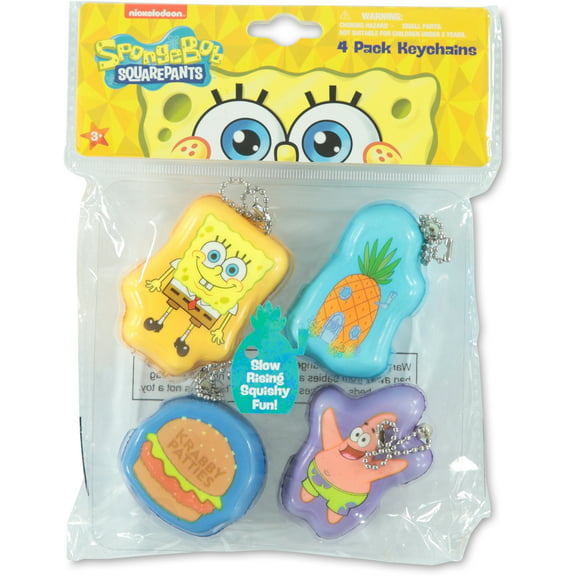 Sponge Bob Square Pants Squishie Key Chain