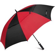 Golf Umbrella Large 58/62/68 Inch Automatic Open Golf Umbrella Extra Large Oversize Double Canopy Vented Umbrella Windproof Waterproof for Men and Women-wpp