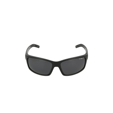 arnette men's fastball rectangular sunglasses, black, 62.1 mm