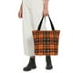 thumbnail image 5 of Disketp Halloween Tartan Plaid for Women’s Casual Shoulder Tote Bag Cross-body Handbags for Shopping, Travel and Daily Use, 5 of 6
