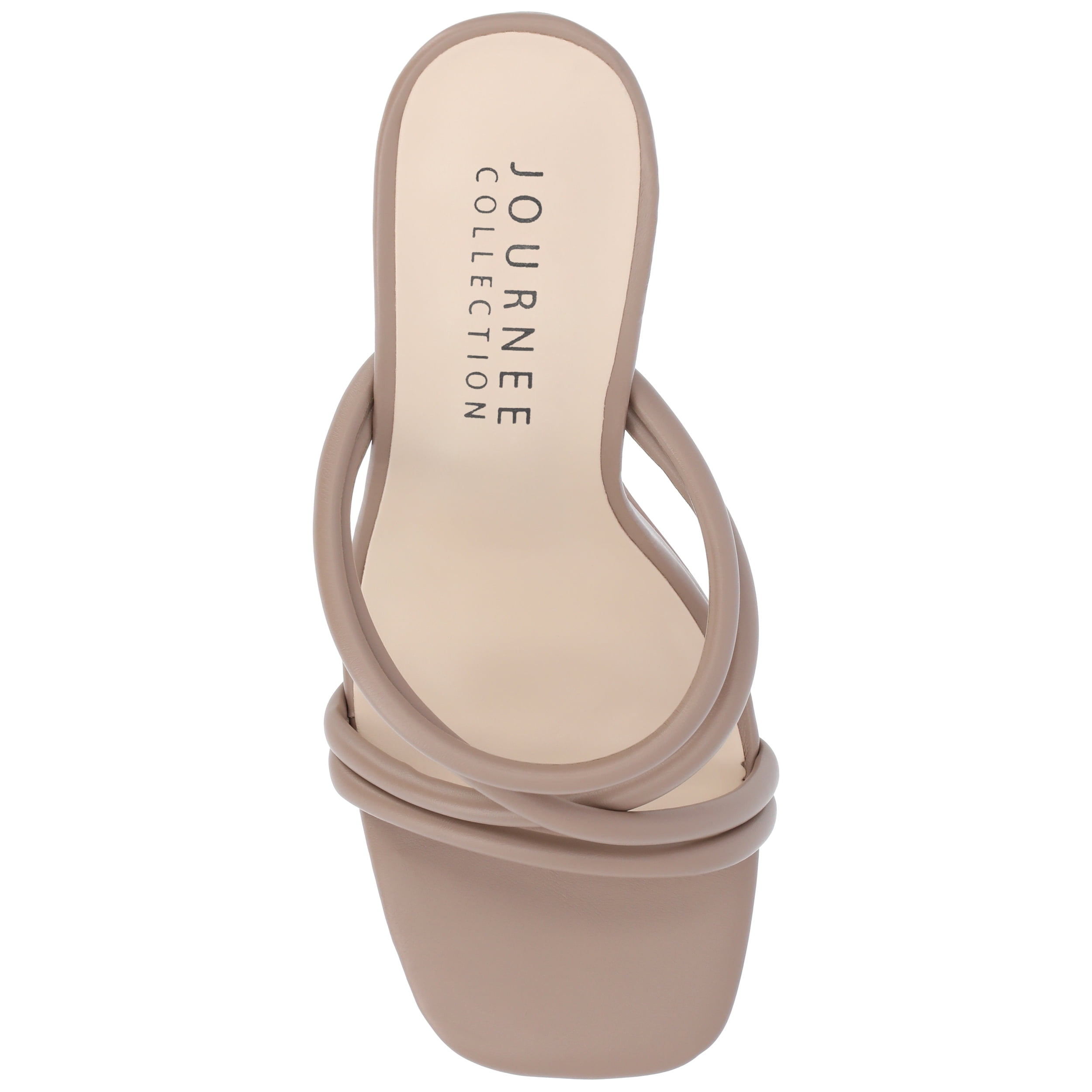 Journee Womens Louisse High Heel Open Toe Sandals