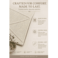 thumbnail image 5 of Tuft & Texture Handmade Wool Flatweave Rug – Ivory Geometric Design, 5 of 5