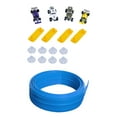 thumbnail image 2 of Siruishop Flexible Race Car Ramp Track Racetrack Suction Cup Mount Gifts Portable Bendable, 2 of 8