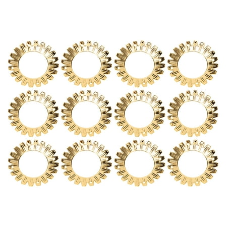 

12pcs Iron Lamp Rings Decorative Lamp Accessories Chandelier DIY Supplies