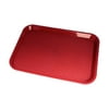 Cambro 1216FF416 Fast Food Tray, Cranberry, 16 x 12