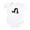 Cloud White, variant on - Bernese Mountain Dog Puppy.Com - Baby Light Bodysuit, Size Newborn - 24 Months