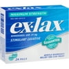 Ex-Lax Maximum Strength Laxative, 24 CT (Pack of 6)