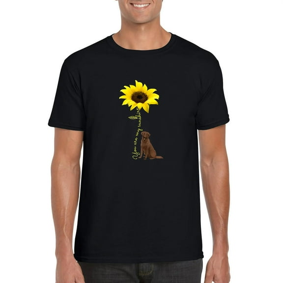 Chocolate Lab You Are My Sunshine Labrador Dog Lover Gift Unisex T-Shirt