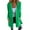 Green, variant on ShomPort Women's Long Hooded Coat Long Sleeve Snap Trench Coat with Pockets Fall Casual Overcoat S-5XL