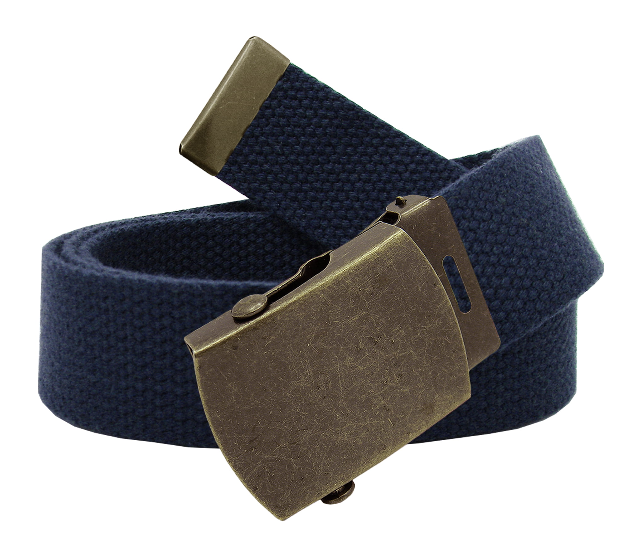 Boy's Cub Scout Uniform Belt Flip Top or Slider Buckle Adjustable Navy Web Belt 