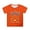 Orange, variant on Girls Top Girl Summer Short Sleeve T Shirt Hanukkah Holiday Print Casual Loose Fit Round Neck Tee Top for Toddler and Youth