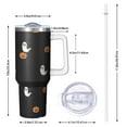 thumbnail image 2 of Modern 40oz Tumbler– Stainless Steel Insulated Tumbler with Handle and Straw, Large Capacity Travel Cup for Hot & Cold Drinks, 2 of 7