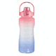 thumbnail image 1 of Botella Para Agua Deportiva Medio Galón Rosa a Verde Malubero  Malu1365, 1 of 5