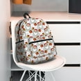 thumbnail image 6 of Fotbe Christmas Santa Claus Lightweight Casual Laptop Backpack for Men and Women, Daily use Waterproof backpack, Backpack for College, 6 of 7