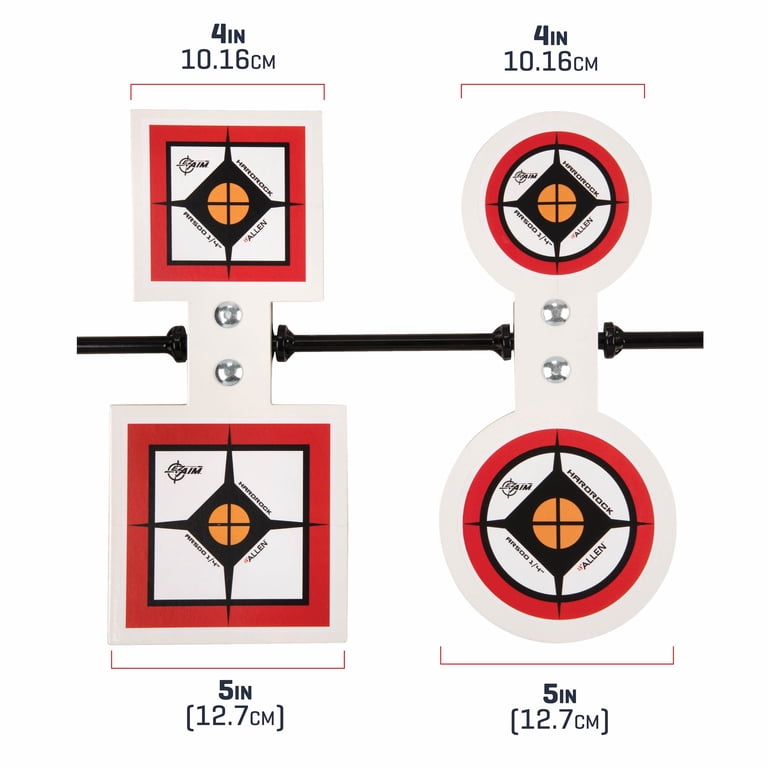 EZ Aim® Hardrock AR500 Steel Spinner Targets Stand, 16