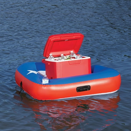 float with cooler
