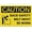 Warning Sign 4, variant on Caution Authorized Work In Progress Metal Sign 8"x12" Rust Free Aluminum - UV Ink Printing Durable Weatherproof, Outdoor Decor for Home, Authorized Work Sign
