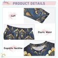 thumbnail image 3 of FORMRS Kids Pajama Set Cotton Long Sleeve Top and Pants 2-Piece Lounge Sleepwear, Sizes 18M-8Y, Blue Art Pattern, 3 of 6