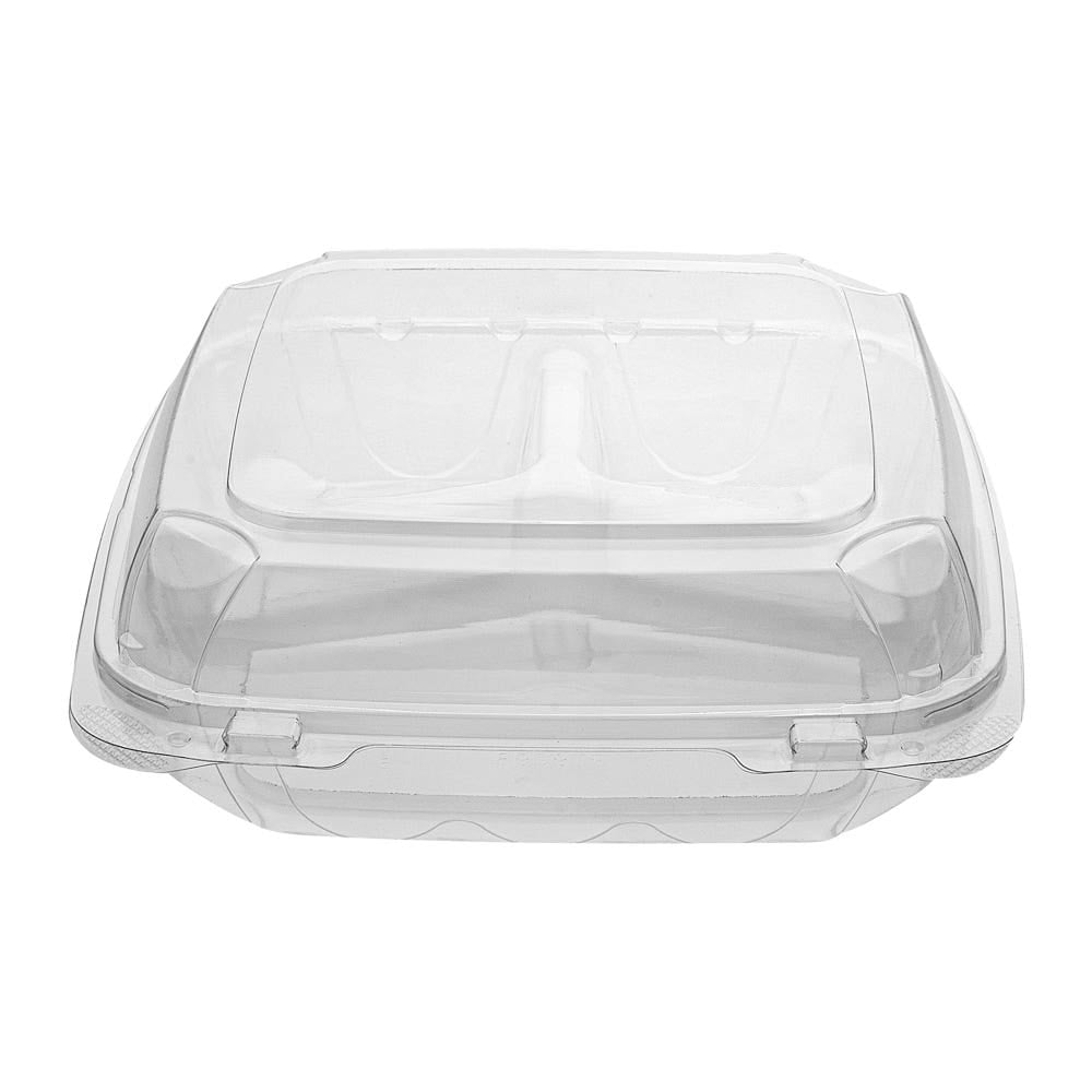 Clear Plastic Clamshell Boxes 4 1/2 x 4 1/4 x 1 1/2, 600 Pack by Mann Lake