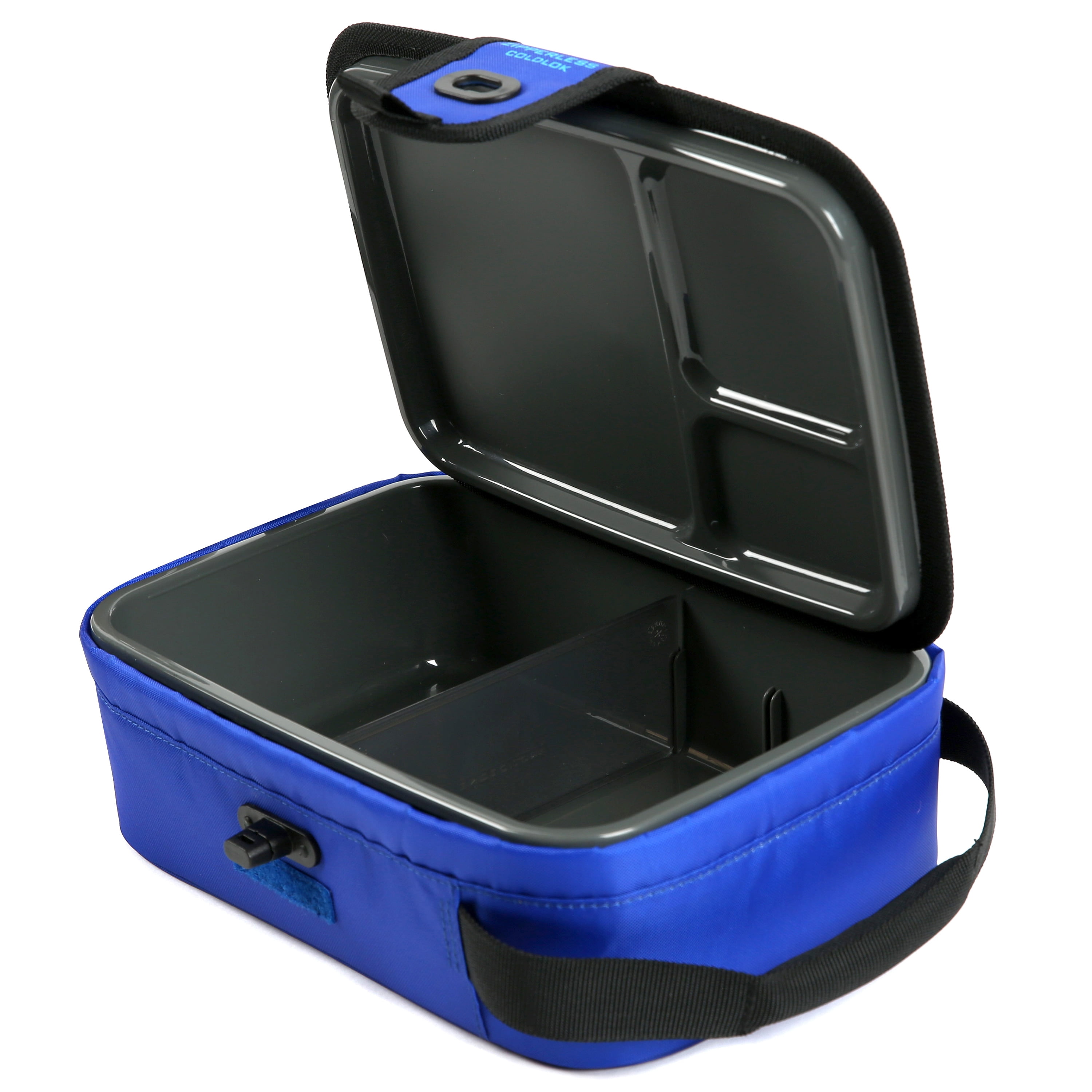 Arctic Zone Zipperless Lunch Box with Thermal Insulation, Blue 