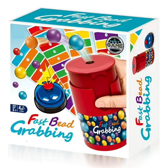 ACDANC Match Color Line Bingo Board Games Fun Fast Bead Grabbing Two-Player Game